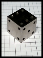 Dice : Dice - Metal Dice - Steel Large - Ebay Nov 2014